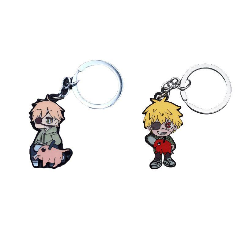 Chainsaw Man Denji Zinc Alloy Keychain/necklace Perfect Gift For Fans!