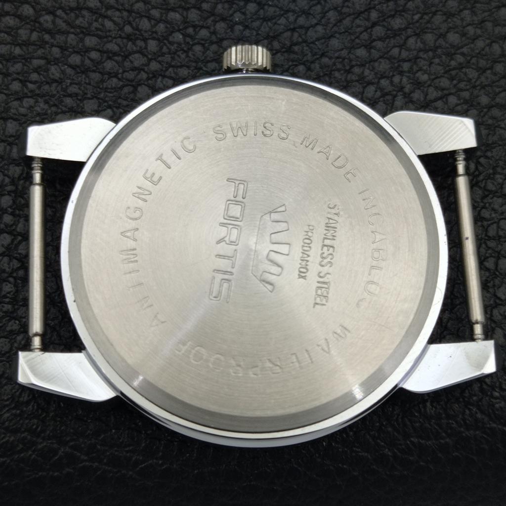 VINTAGE HAND-WINDING SWISS MENS REFURBISHED BLUE COLOR DIAL WATCH A700819-5 R205a-a700819