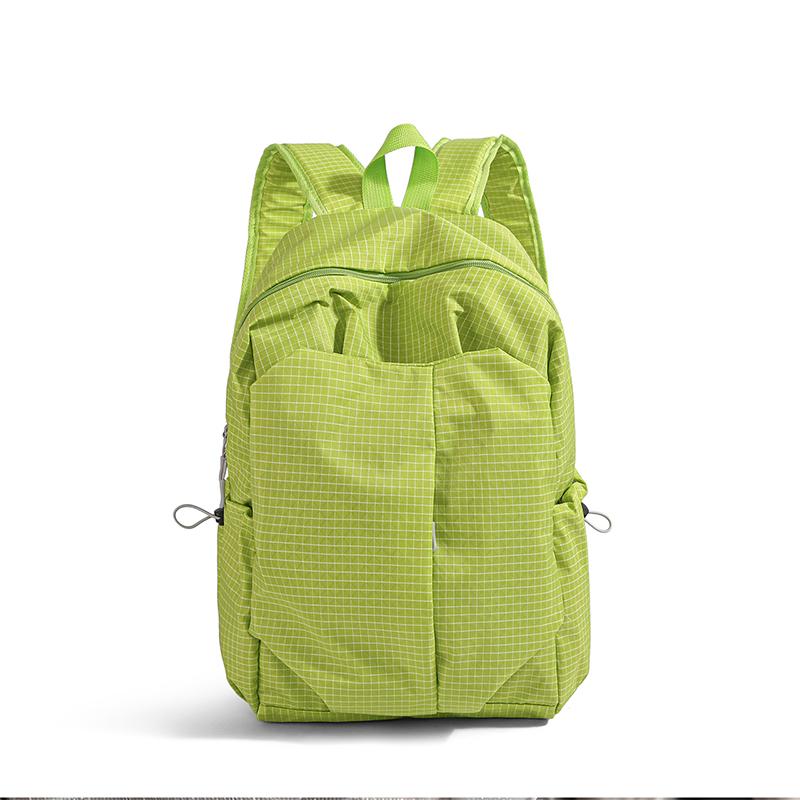 Nylon Commuter Backpack Lightweight Outdoor Large Capacity Check Student Backpack