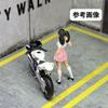 Moreart 164 Miniature Figure & Motorcycle Set MO222185 Model Girl Model Diorama Miniature Car [Used]