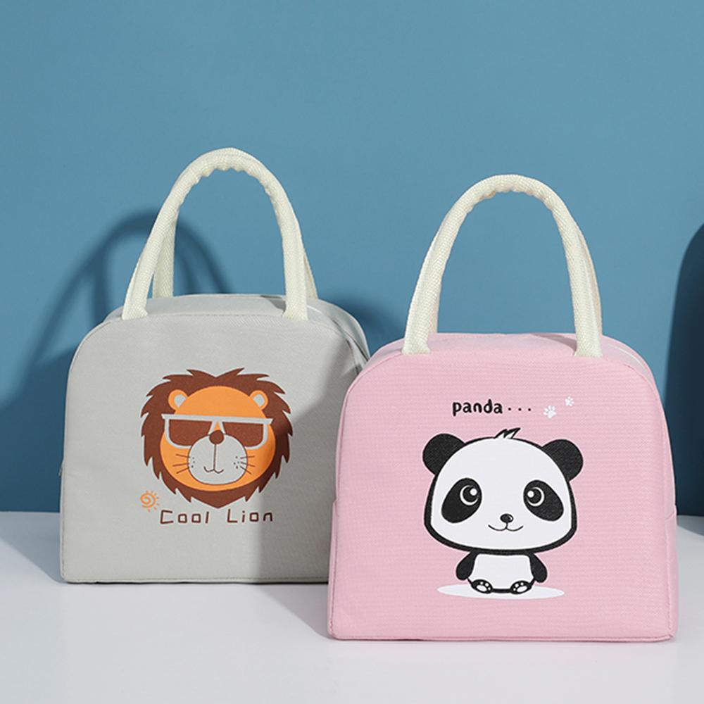 Thermal Insulation Waterproof Breakfast Cooler Bag Travel Picnic Bags Lunch Bag Food Storage Box