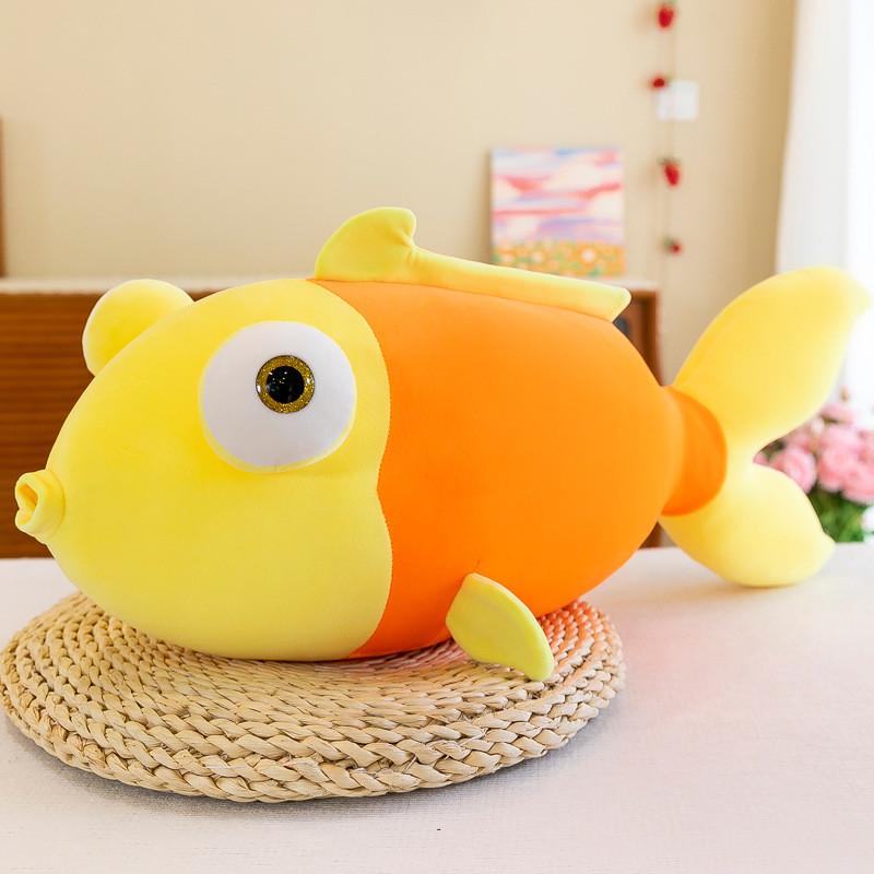 Bubble Large Goldfish Carp Plush Toy Cute Cartoon Girl Decoration Gift Doll