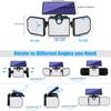 230LED Solar Outdoor Wall Light with Motion Sensor