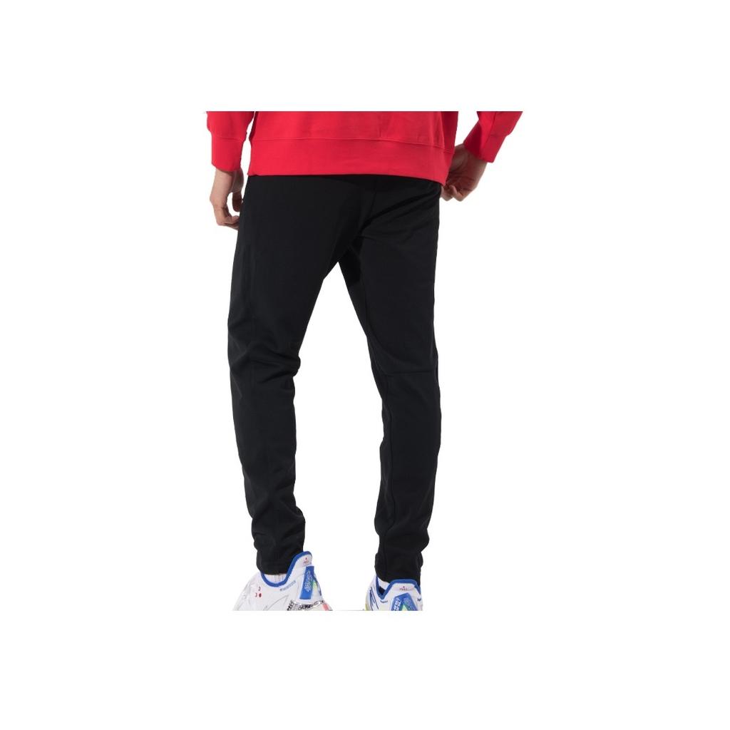 Li Ning Feather Series Breathable Quick-Dry Slim Fit Sports Long Pants Men Bottoms Black AKLR815-1