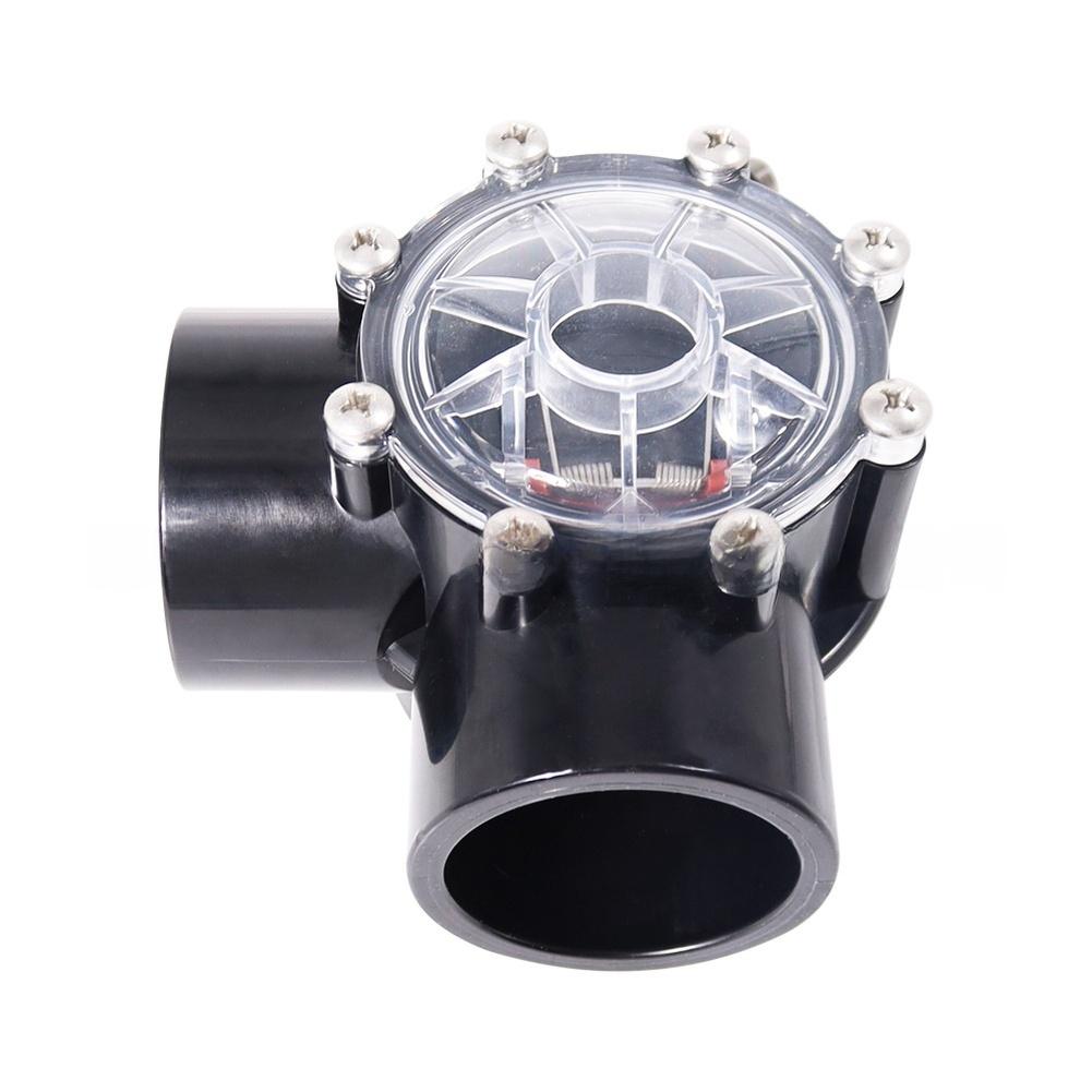 2 Inch Right Angle Two Way Plastic Valve for Pool Diverter Function and Water Control In Non-pressurized or Low-Pressure Lines