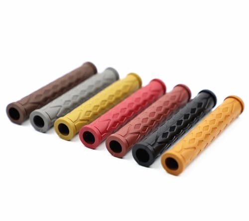 Beatus Handle Lever Grip, Wide Range of Easy-to-Use Colors, Anti-Slip Lever, Prevents Cold, Brake, Accelerator, Left and Right Set, Universal (Bu