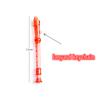 5/10/15PCS Mini Colorful Transparent Flute Musical Whistle Toys for Kids Birthday Party Gift Pinata Stuffed Boys Girls Prizes Favors