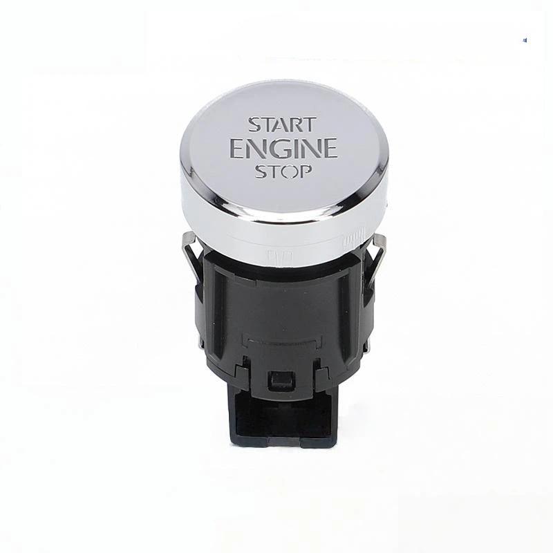 1Pcs Start Stop Push Button Cover 5ND959839 Engine Key Start Stop Button Switch Plus 2009-2014 Sharan 2011-20 For Golf
