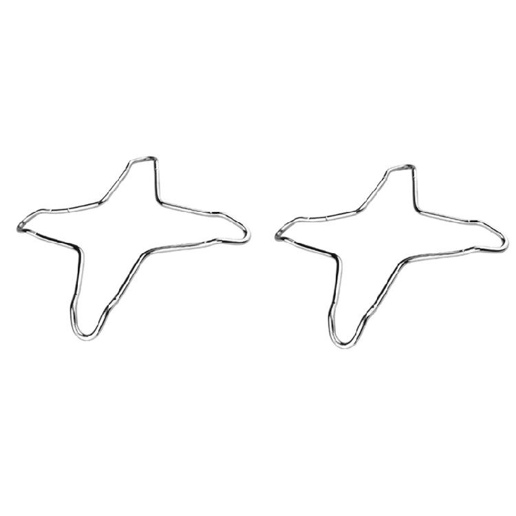 

2Pcs Camping Iron Stove Rings Small Pots Stand Nonslip Gas Cooking Plate Holder Camping Iron Stove Rings Support Rack 1