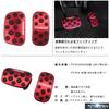 BOYOUS Toyota Prius Prius PHV 50 Series Aluminum Pedal Covers for Brake and No Tools Round Rubber Covers of [Latest Model] (Early/Late Models)