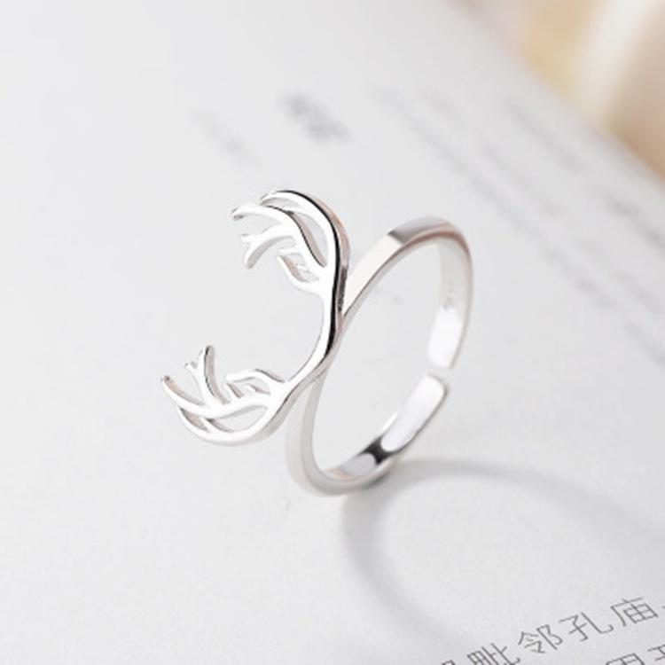 Ring Women's Simple Trend Star Electrocardiogram Love Ring Fashion Irregular Temperament Ins Accessories