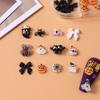 12 Grids Cute Spooky Ghost Pumpkin Nail Art Decorations Spider Bat Halloween Gothic Design Nail Art Jewelry Manicure Accessories