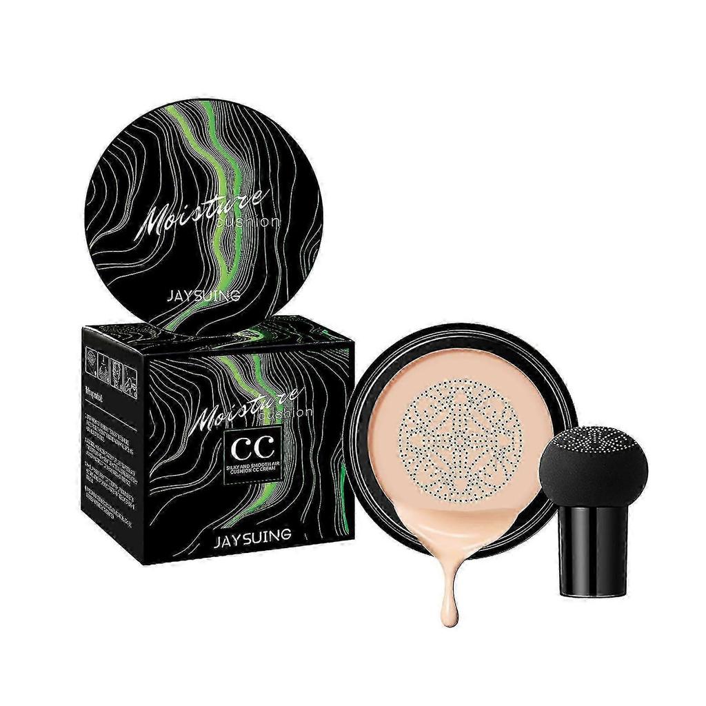 Jaysuing Mushroom Head Air Cushion Cc Cream Moisturizing Foundation Concealer Whitening