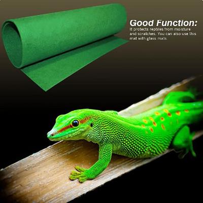 Water Absorbing Moisturizing Reptile Bed Waterproof Crawling a Pet Carpet  Lizard