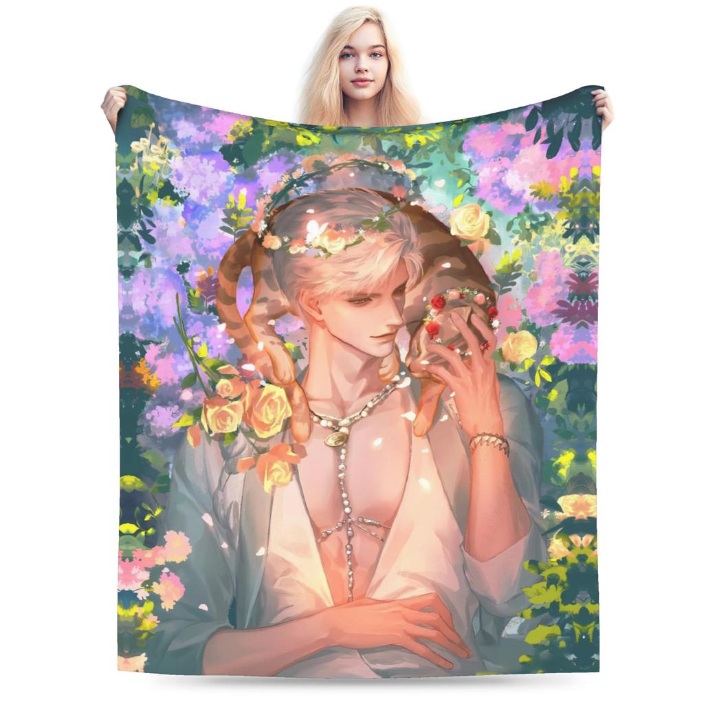 Game Love and Deepspace Sylu Blankets Quality Warm Soft Throw Blanket Winter Decorative Bedroom Print Bedspread