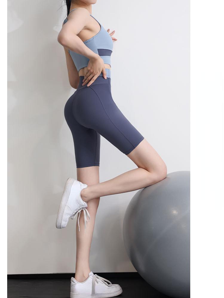 Women Slim Yoga Sports Suit Fashion Tank Top and Sports Shorts Tracksuit Casual Gym Running Sports Bra Vest Shorts Athletic Set