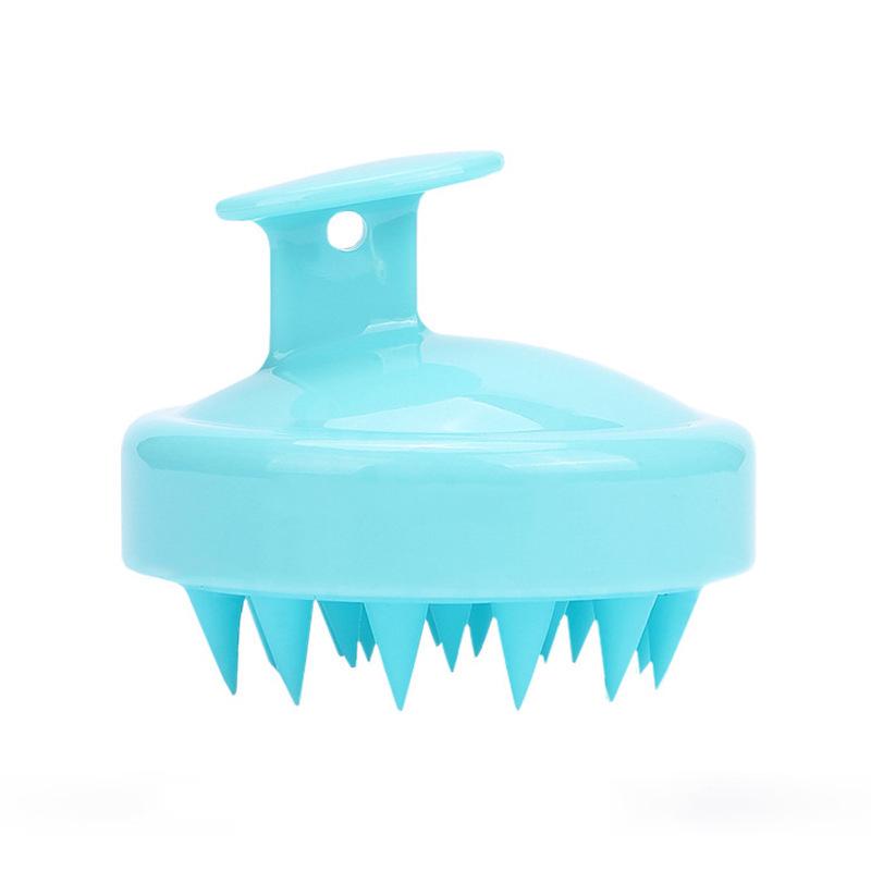Silicone Scalp Massage Brush: Soft Bristle Shampoo & Meridian Care for Adults