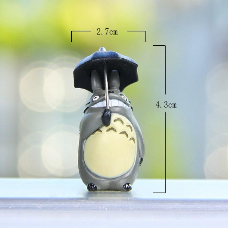 Neighbor My Totoro With Umbrella Pvc Action Figures Model Toy Gifts Decoration