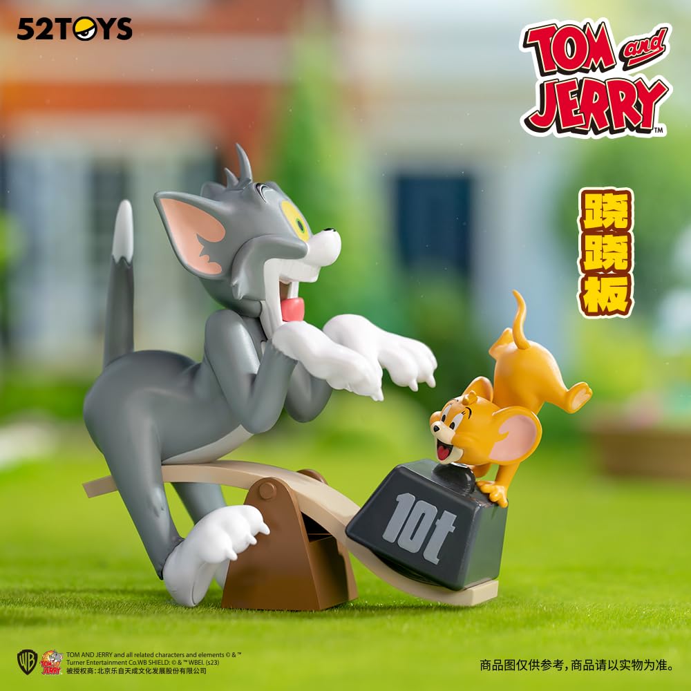 52TOYS Tom and Jerry Brawl Blind Box 8-Pack Set