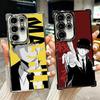Mashle Magic And Muscles Anime Plating Phone Case For Samsung Galaxy S24 S25 FE S26 Edge S23 Ultra S22 S21 Plus S20 Anti-Fall Ai