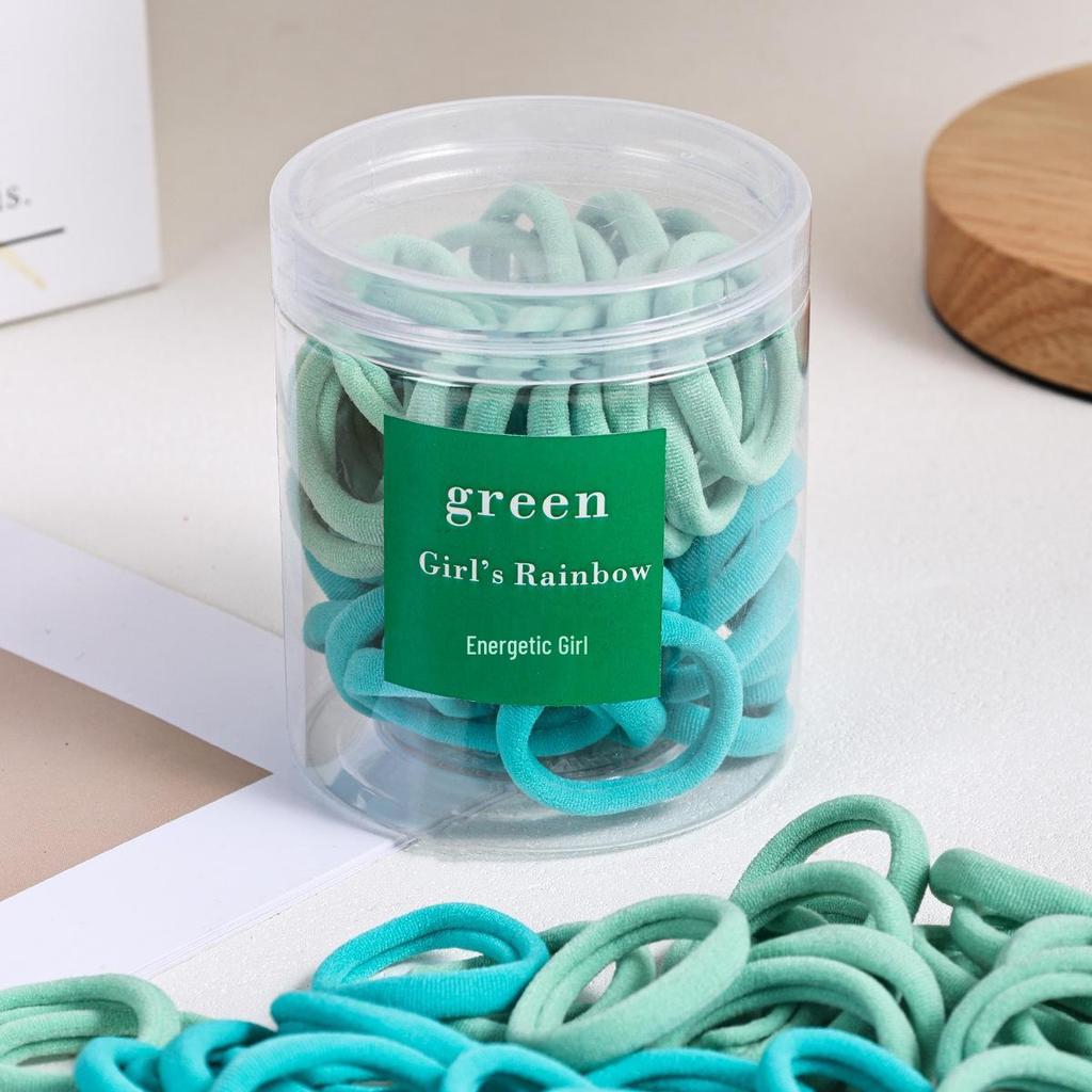 High-Elasticity Hair Ties for Girls - Gentle on Hair, Perfect for Children's Hairstyles