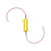 50W 6 ohm Load Resistor LED Error Wiring Resistance Headlight Load Resistor Turn Signal Fog Lamps Decode Auto Interior Cable