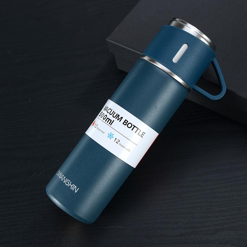 High-End Business Vacuum Cup Gift Gift Set 304 Stainless Steel Men's Car Portable Water Cup