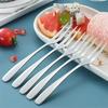 Forchetta per Frutta da 13 cm Acciaio Inossidabile Due Denti Forchette per Snack Torta Dessert Stoviglie per la Casa Posate da Mensa Forchetta per Frutta Accessorio da Cucina