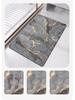Diatom Printing Bathroom Thickening Mat Bath Non-slip Carpets In Wash Basin Bathtub Side Floor Rug Shower Room Doormat Memory Foam 3D Pad