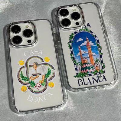 Heißes Casablanca Handyhülle Für iPhone 17 16e 16 15 14 13 12 11 mini Pro Max X XR XSMAX 8 7 Air Plus Transparent Weiche Hülle
