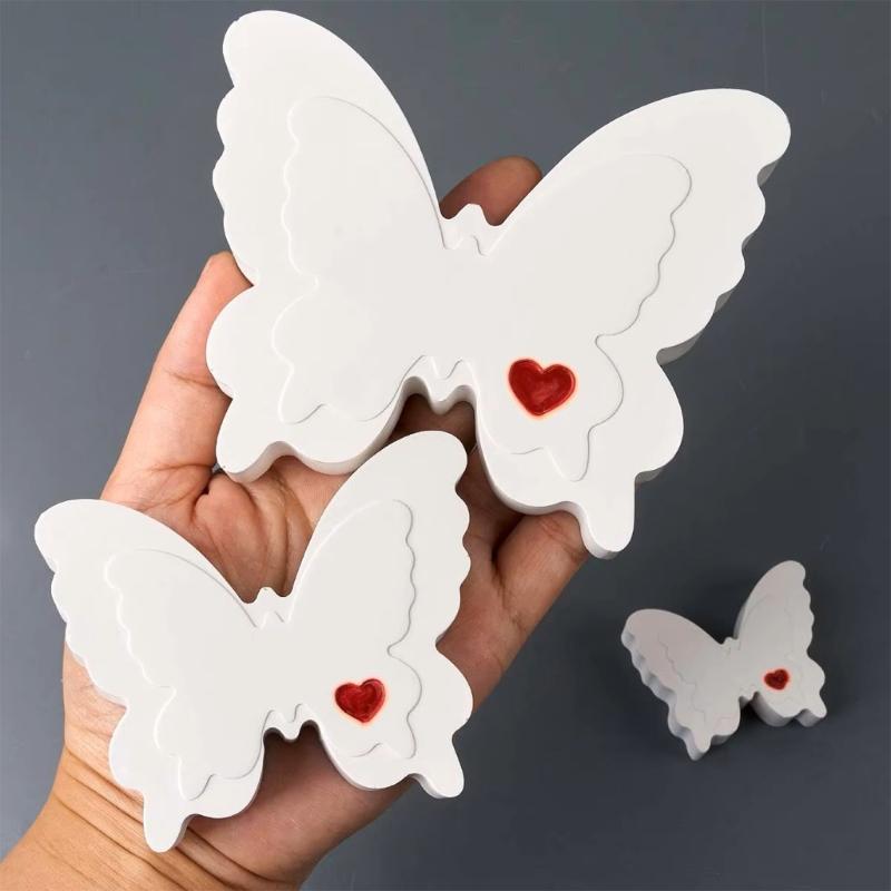 Silicone Moulds Handmade Ornament Molds Love Butterfly Epoxy Resin Molds Soap Molds Plasters Molds Castings Molds