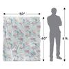 Bridgerton Silky Floral Supersoft Blanket