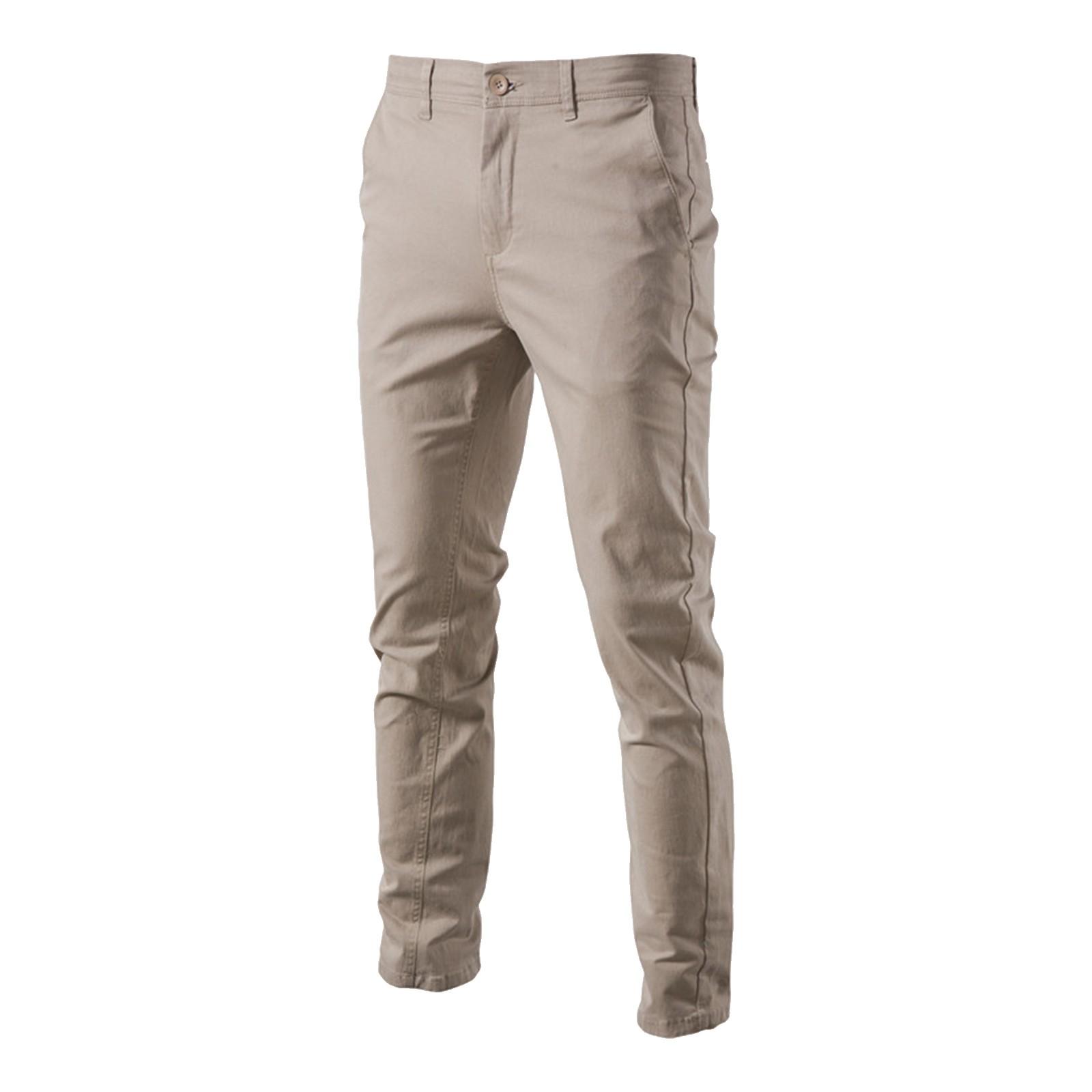 

New Men s Casual Pants Breathable Japanese Business Versatile Thickened Pants 32 хакі