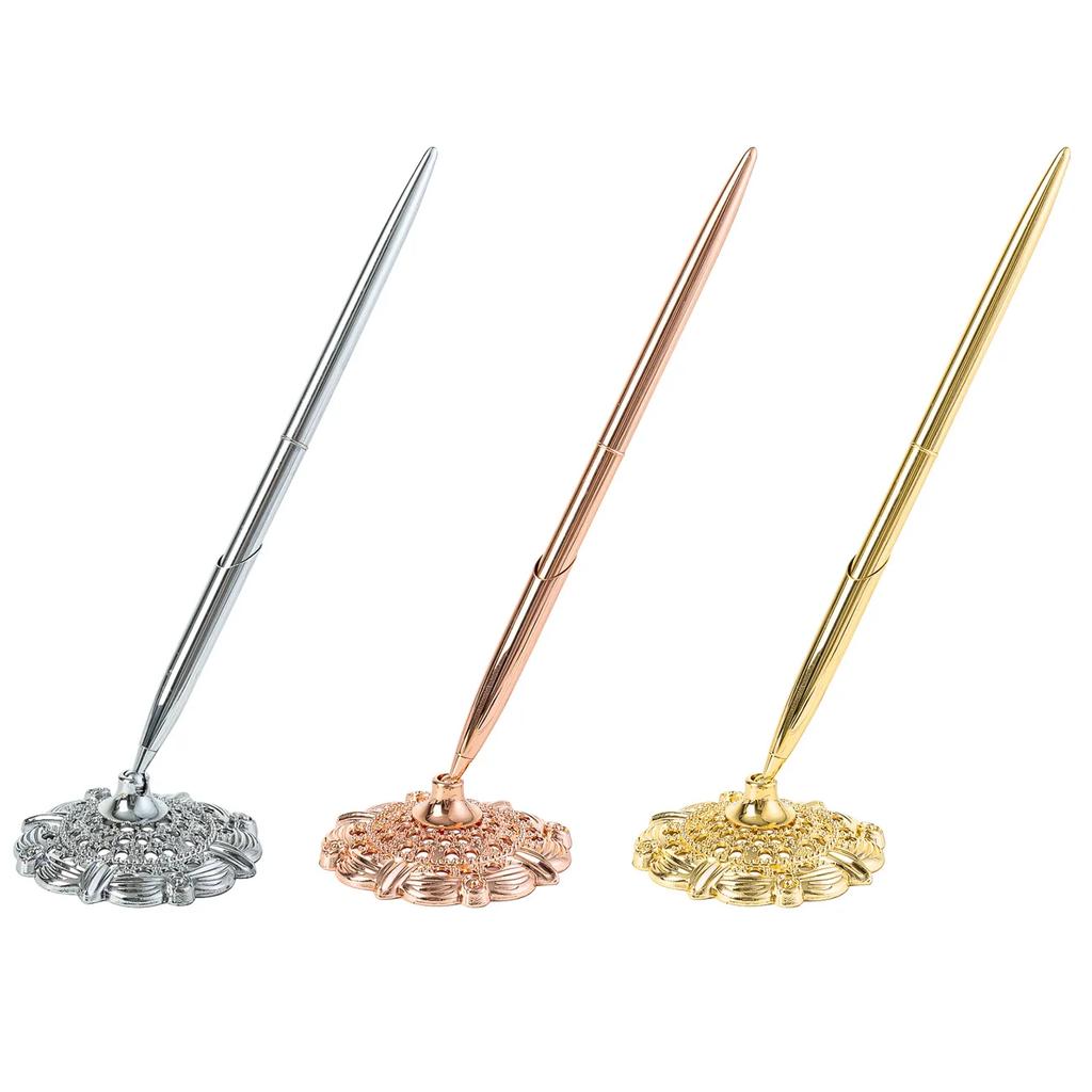 Livre d'or de mariage Écriture Signature Stylo diamant Future mariée Cadeaux de demoiselle d'honneur Décoration de mariage Enterrement de vie de jeune fille Douche nuptiale 1 pièces