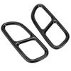 2pcs Exhaust Tip Trim Frame Quad Outlet Replacement for MercedesBenz CLA SLK R172 SL R231