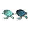 Resin Turtle Soap Holder Soap Dish Tray Soap Saver Keep Dry Clean Storage Box Organizer Self Draining for Shower Hotel Toilet