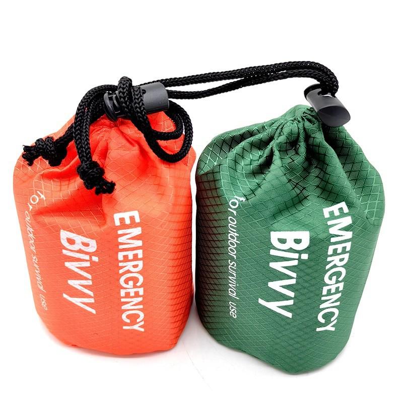 Insulated Emergency Sleeping Bag for Camping, Hiking, and Wilderness Rescue