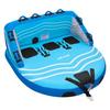 VEVOR Towable Tubes for Boating, 3-Rider Inflatable Towable Tube for Boat to Pull, 231 kg Capacity Water Sports Boating Tubes - with Full Nylon Cover