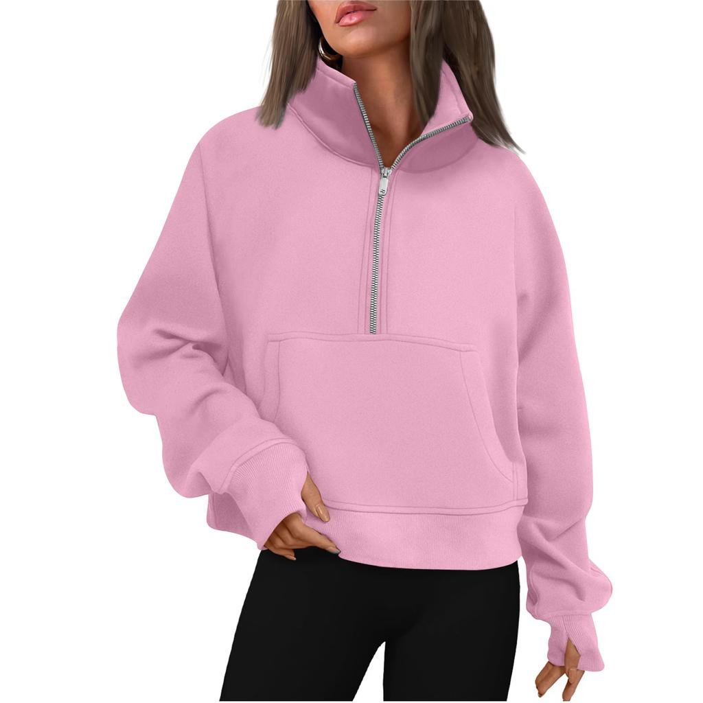 Sweat-shirt Femme Classic - Ivoire - Fermeture éclair - Taille L - Occasion