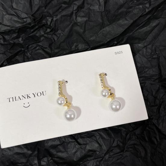 

Серьги с жемчужной кисточкой