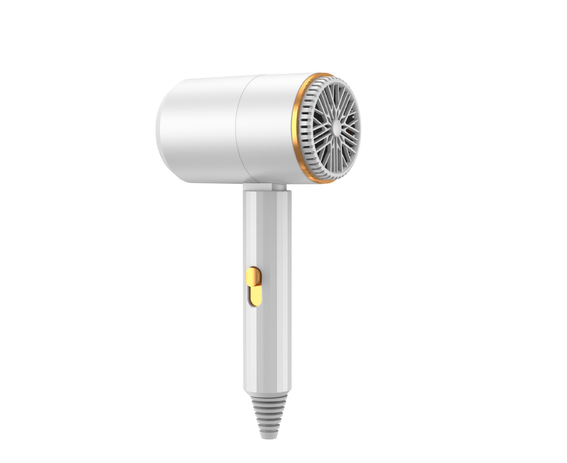 

Мощный складной фен с синим светом и режимами горячего и холодного воздуха Y-888 folding 800w белый