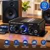 1pcs HiFi Sound Power Amplifier System 12V Power Sound Amp Receiver Mini Stereo Amplifier  Home Use