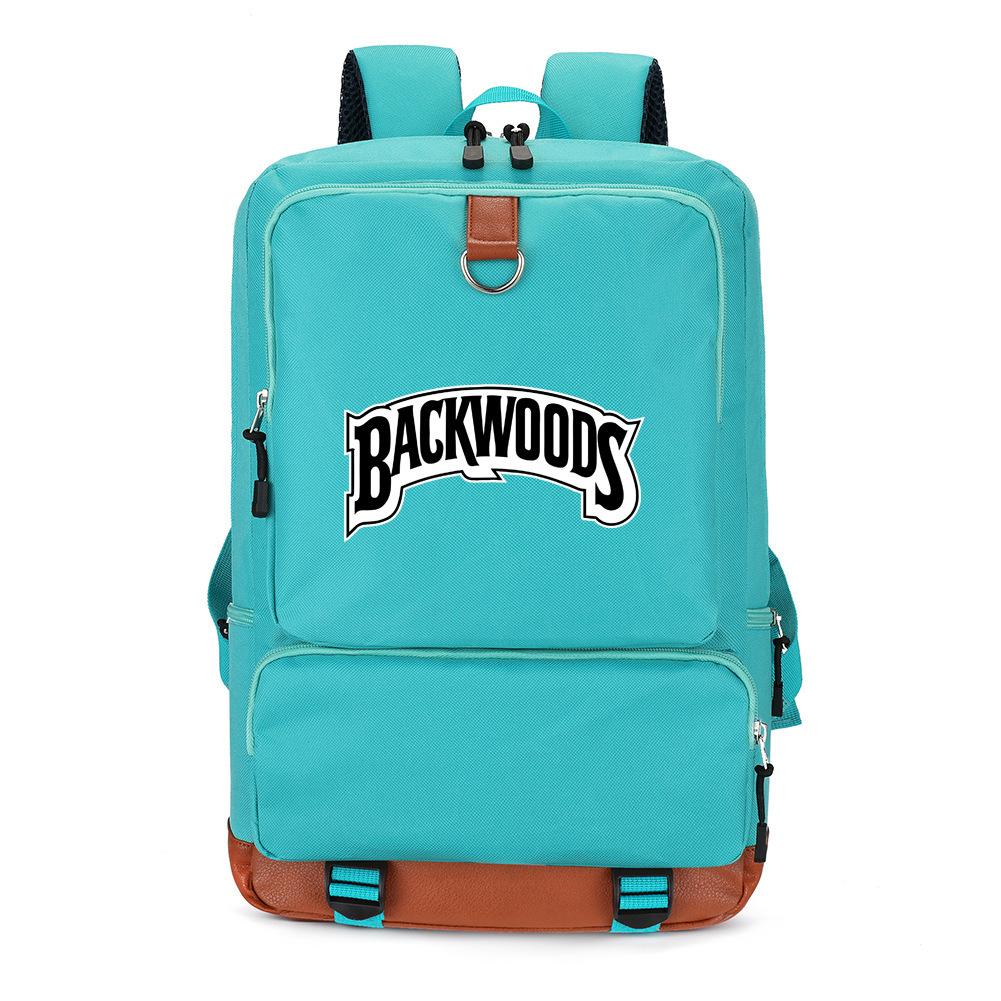Backwoods Backpack Simple Student School Bag Fashion Trend Digital Color Printing Computer Bag Travel Bag