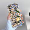 Phone Case For Samsung Galaxy S26 S25 S24 S23 S22 Ultra S20 S21 FE 5G Plus Soft Clear Cover Soft Pale Little Flower
