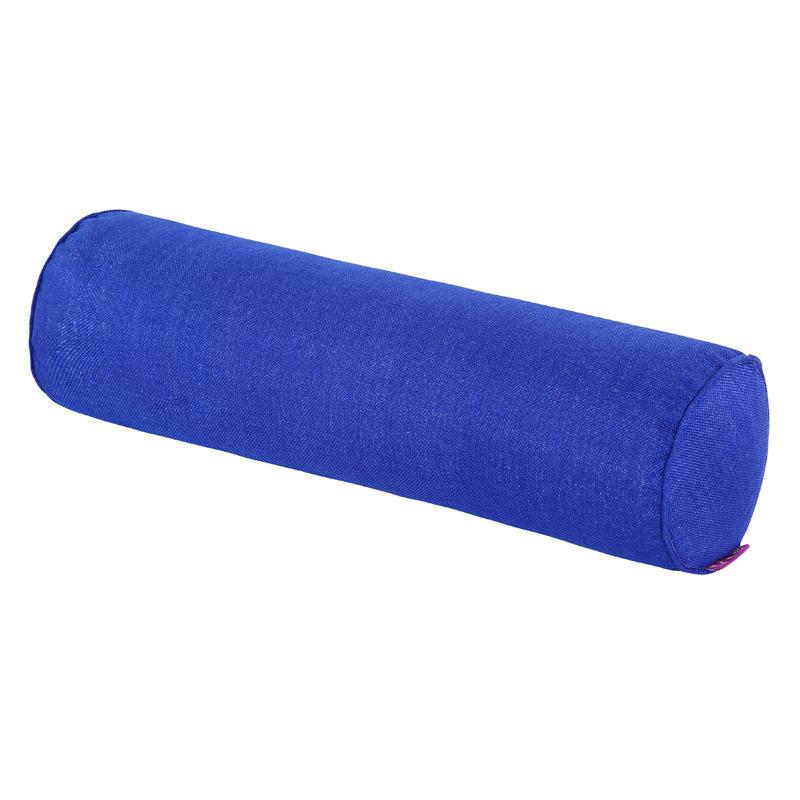 Hot Polyester Fiber Body Pillow Cover (No Filling) Empty Round Bolster Pillowcase Bed Sofa Neck Back Waist Support Cushion Cover