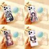 ANIME Kaoruko W-Waguri For iPhone 11,12,13,14,15,17,16,Pro,Plus,E,Max,Air,Mini Clear Magnetic Frosted Cover