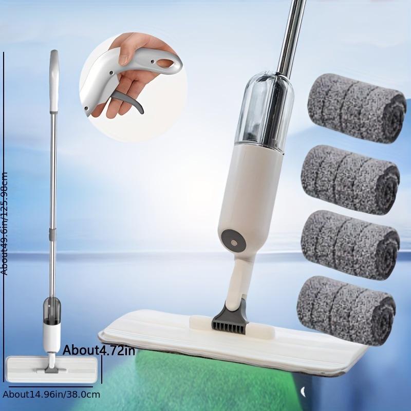2026 3-in-1 Push Rotary Broom Vacuum Cleaner Broom + 1 cloth