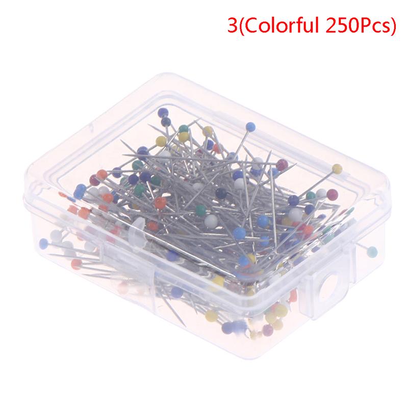 Sewing Pins 38Mm Glass Ball Head Push Quilting Pins For Jewelry Diy Sewing Tool