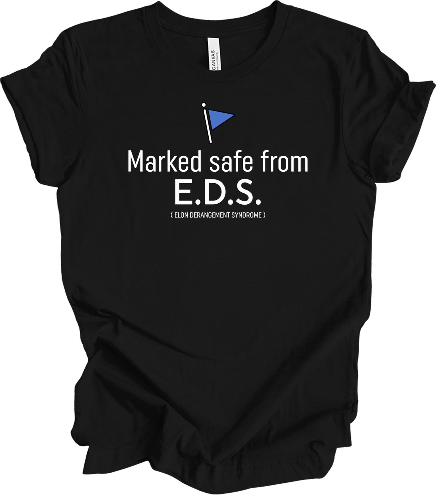Officially Marked Safe From Elon Derangement Syndrome Ultra MAGA T-shirt XXXL