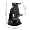 Phone Holder For Car 360° Widest View Flexible Long Arm Universal Handsfree Dashboard Suction Type Windshield Holder Phone Mount